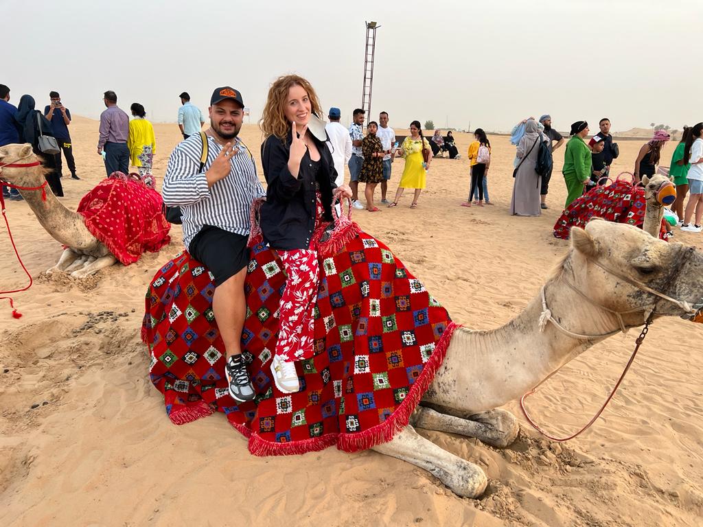 camel ride in dubai